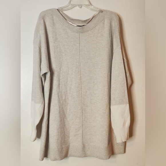 Lane Bryant Cream Knit Sweater - Picture 1 of 4